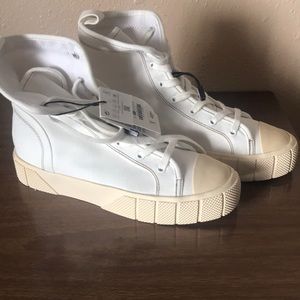 Zara Canvas high tops